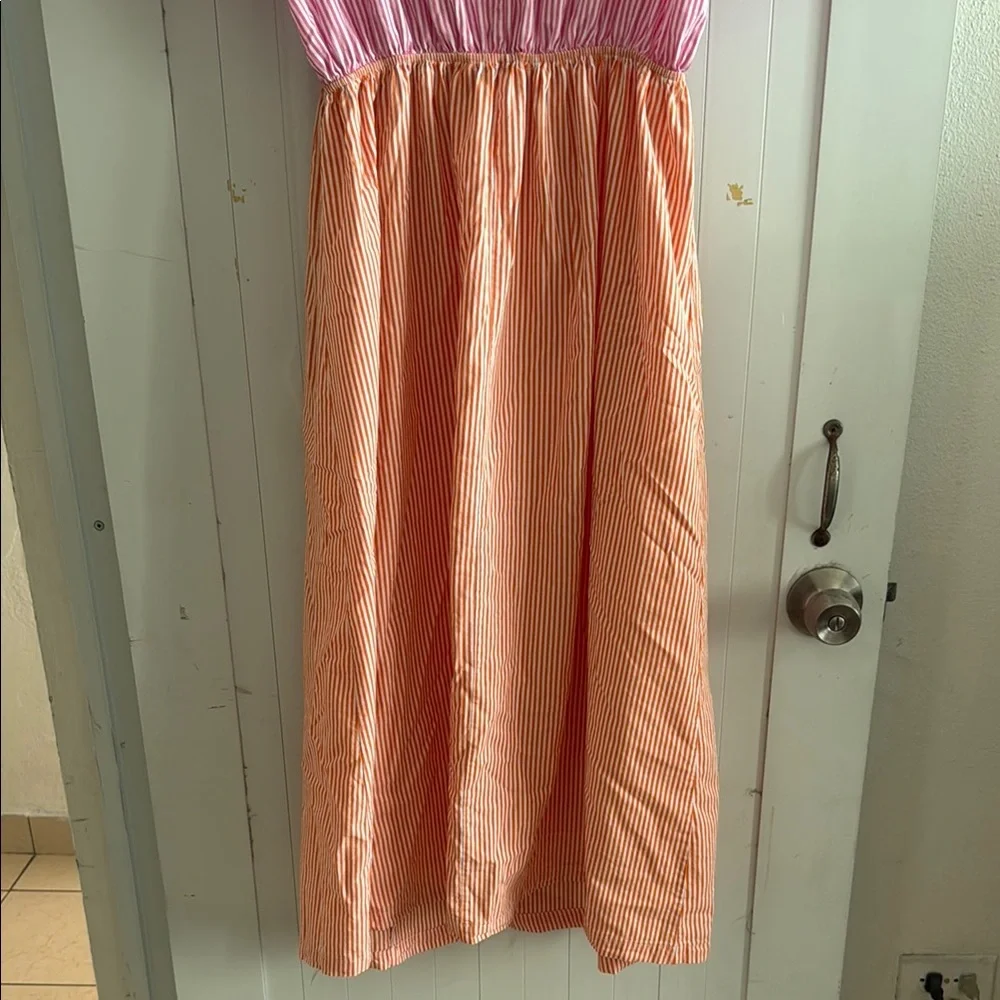 Lisa Says Gah Striped Luna Midi Dress - Picture 6 of 7